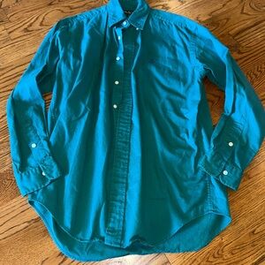 Men's Teal Shirt Ralph Lauren button down